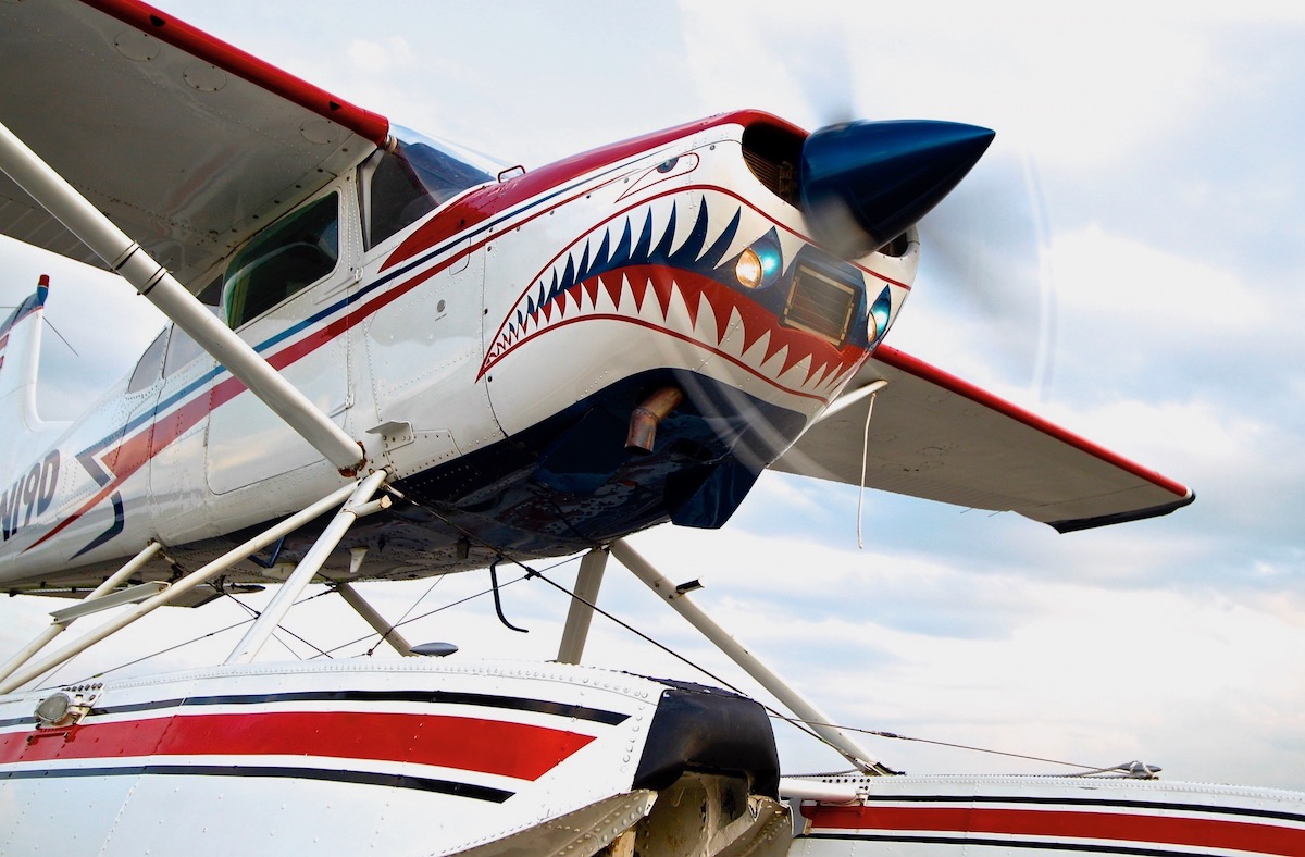 N19D Shark Aviation 185 seaplane used for seaplane training in Kentucky and Ohio